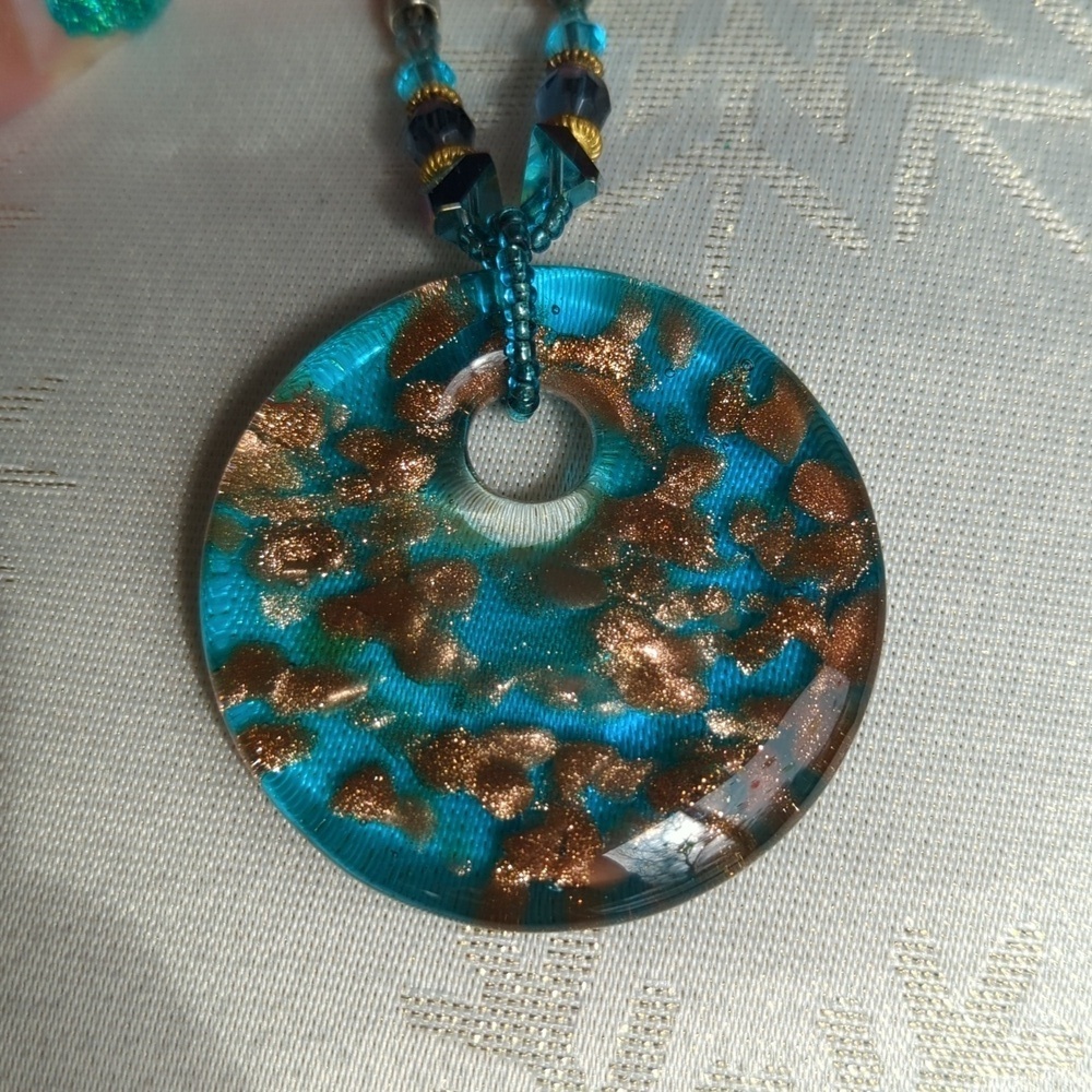 Glass Statement Necklace